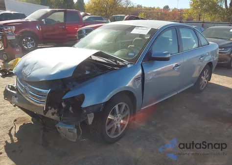 2008 Ford Taurus Sel z USA, uszkodzony, nr VIN 1FAHP24W28G166392